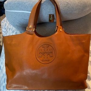 Tory Burch Clayton leather tote